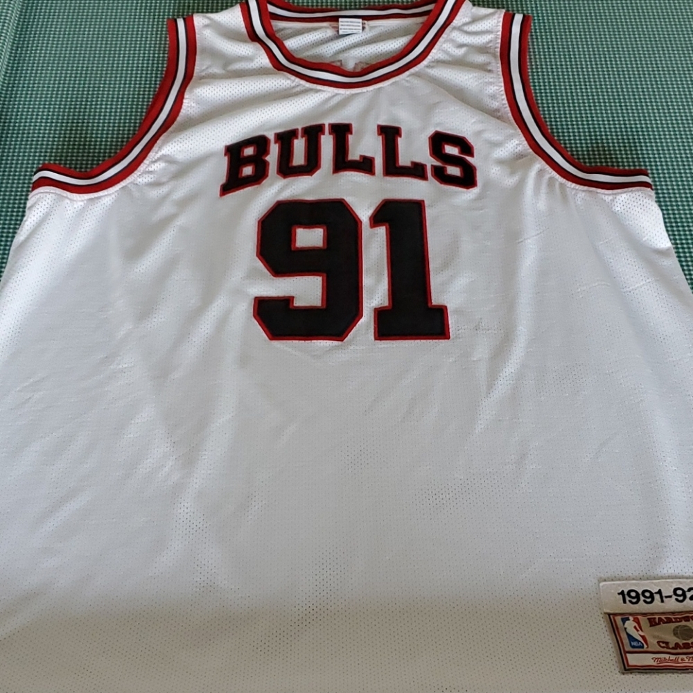 Mitchell & Ness Hardwood Classics Rodman Jersey